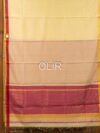MSC089 - Yellow Maheshwari Handloom Silk Cotton